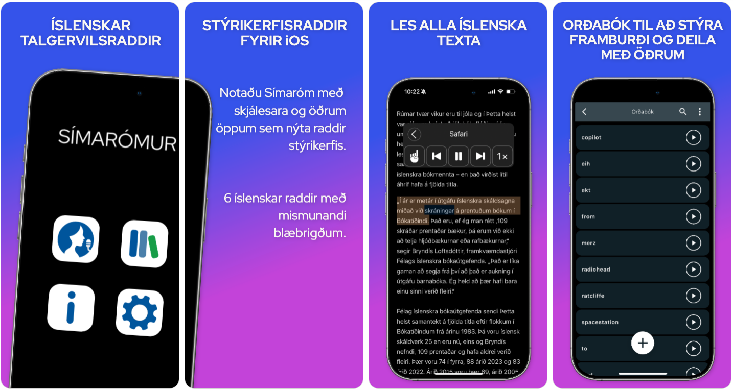 Símarómur screenshots